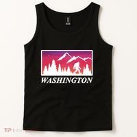 Washington Pacific Northwest Big Foot Tank Top thumb 2
