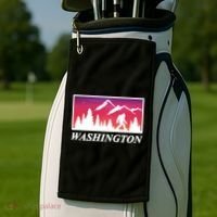 Washington Pacific Northwest Big Foot Golf Towel thumb 2