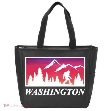 Washington Pacific Northwest Big Foot Tote Bag