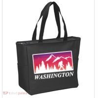 Washington Pacific Northwest Big Foot Tote Bag thumb 2