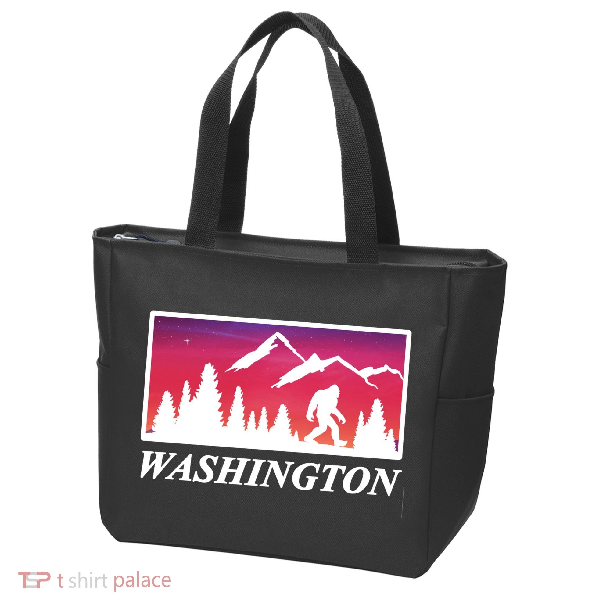 Washington Pacific Northwest Big Foot Tote Bag