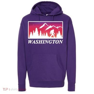 Washington Pacific Northwest Big Foot Hoodie