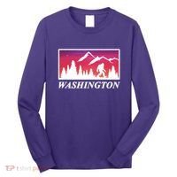 Washington Pacific Northwest Big Foot Long Sleeve Shirt thumb 0