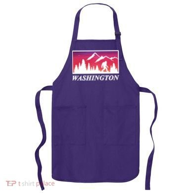 Washington Pacific Northwest Big Foot Apron