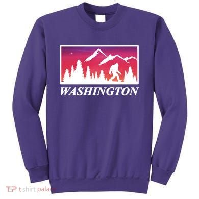Washington Pacific Northwest Big Foot Sweatshirt