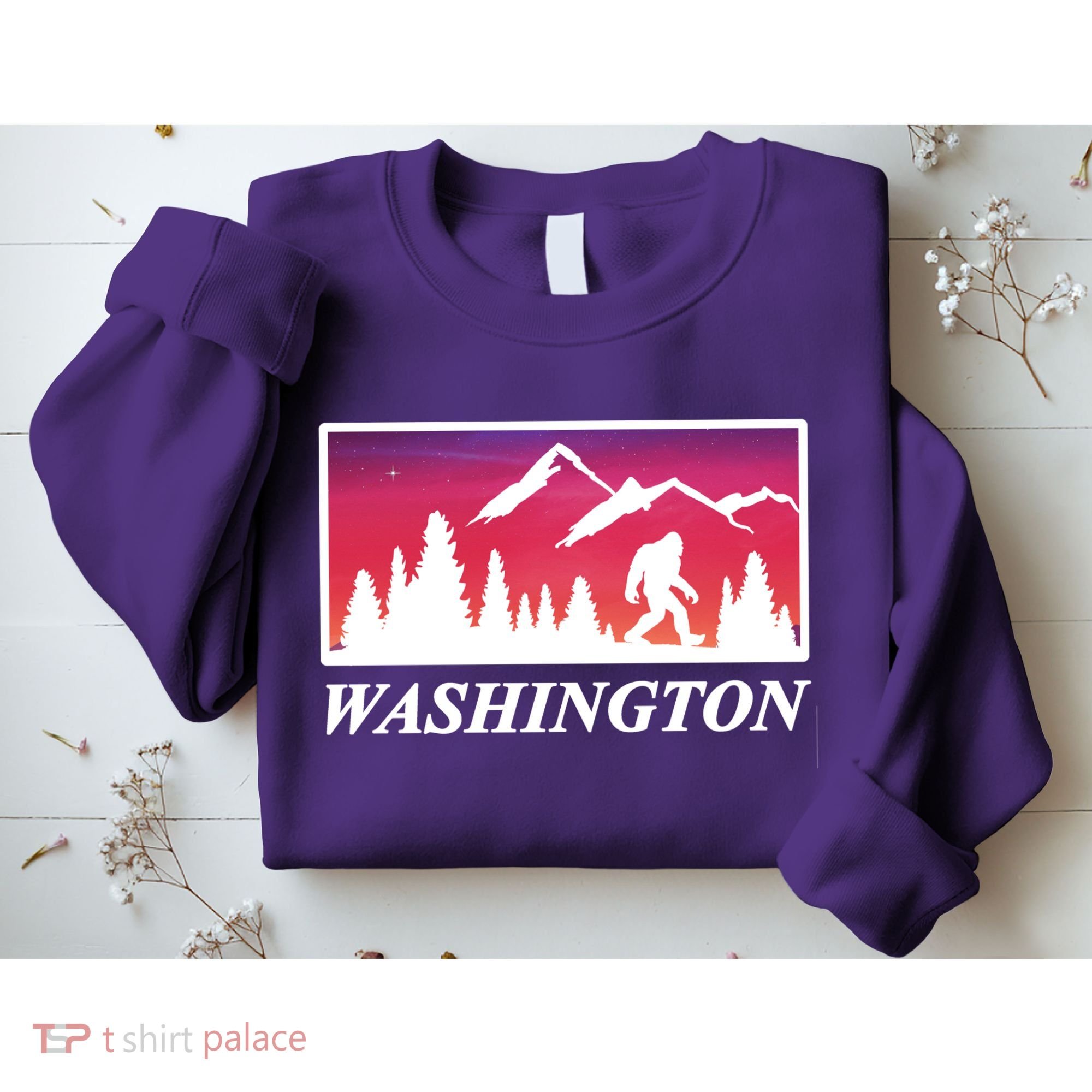 Washington Pacific Northwest Big Foot Sweatshirt