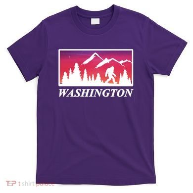 Washington Pacific Northwest Big Foot T-Shirt