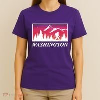 Washington Pacific Northwest Big Foot T-Shirt thumb 4