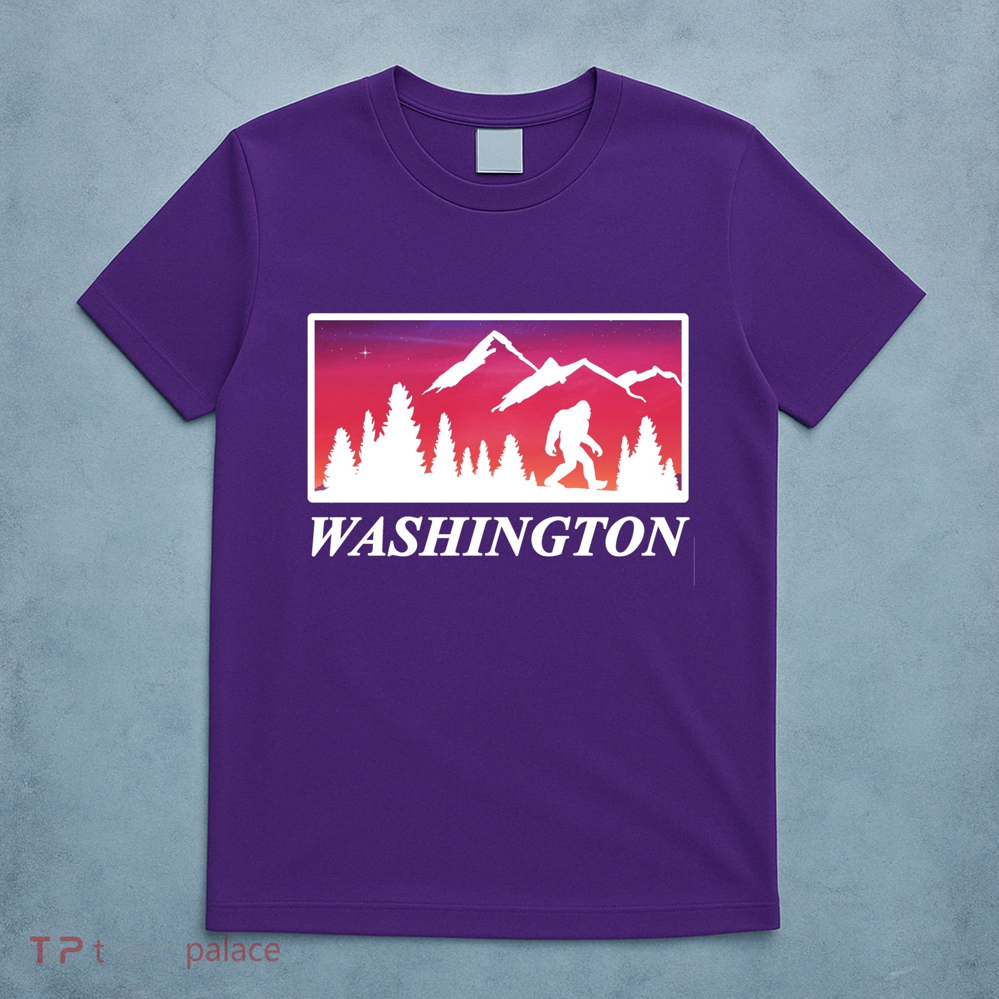 Washington Pacific Northwest Big Foot T-Shirt