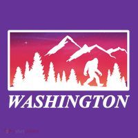 Washington Pacific Northwest Big Foot Toddler Hoodie thumb 2