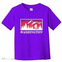Washington Pacific Northwest Big Foot Toddler T-Shirt thumb 0