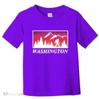 Washington Pacific Northwest Big Foot Toddler T-Shirt thumb 0