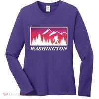 Washington Pacific Northwest Big Foot Women's Long Sleeve Shirt thumb 0