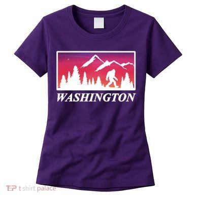 Washington Pacific Northwest Big Foot Women's T-Shirt