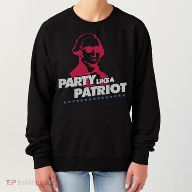 Washington Party Like a Patriot Women's Sweatshirt