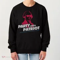Washington Party Like a Patriot Women's Sweatshirt thumb 0