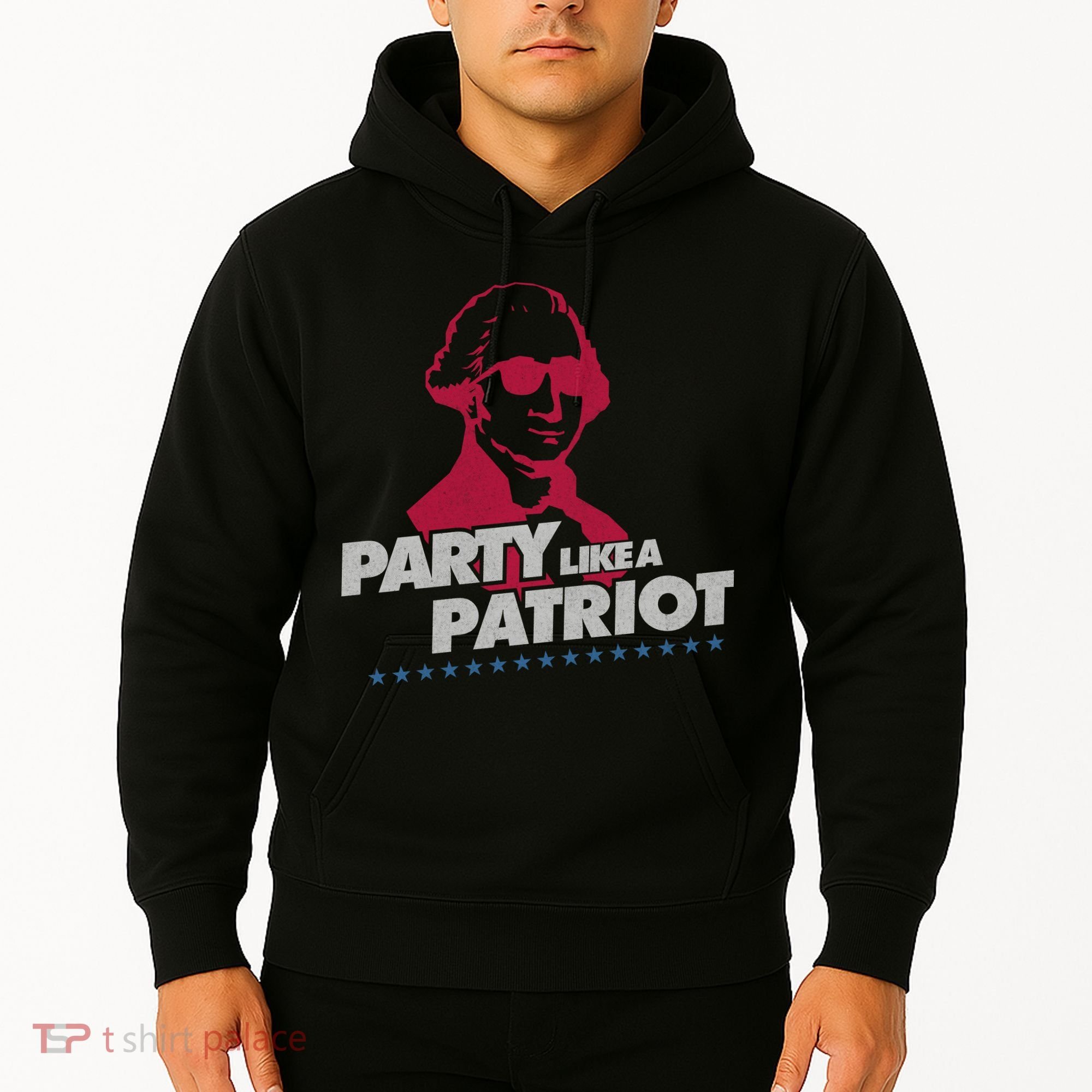 Washington Party Like a Patriot Hoodie