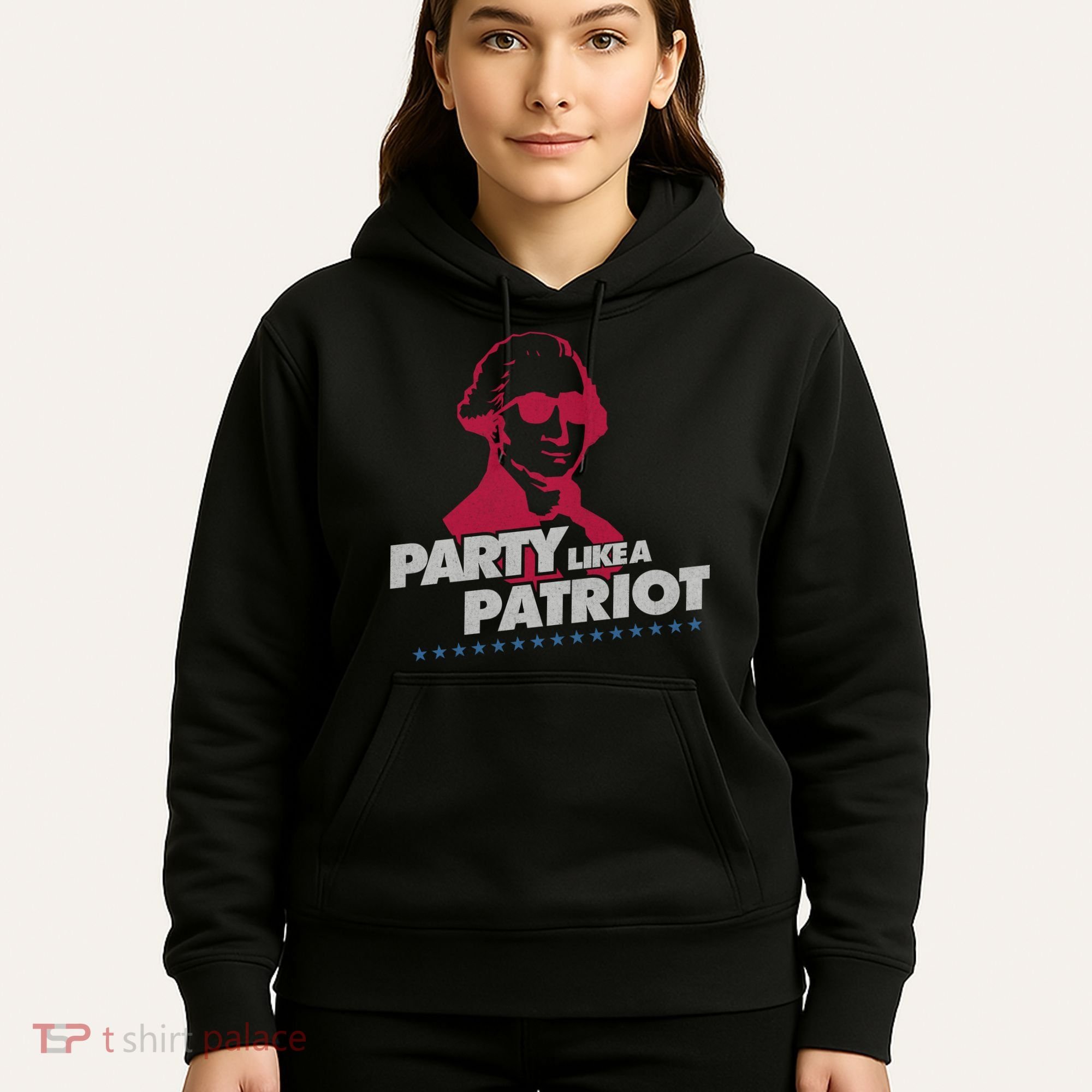 Washington Party Like a Patriot Hoodie