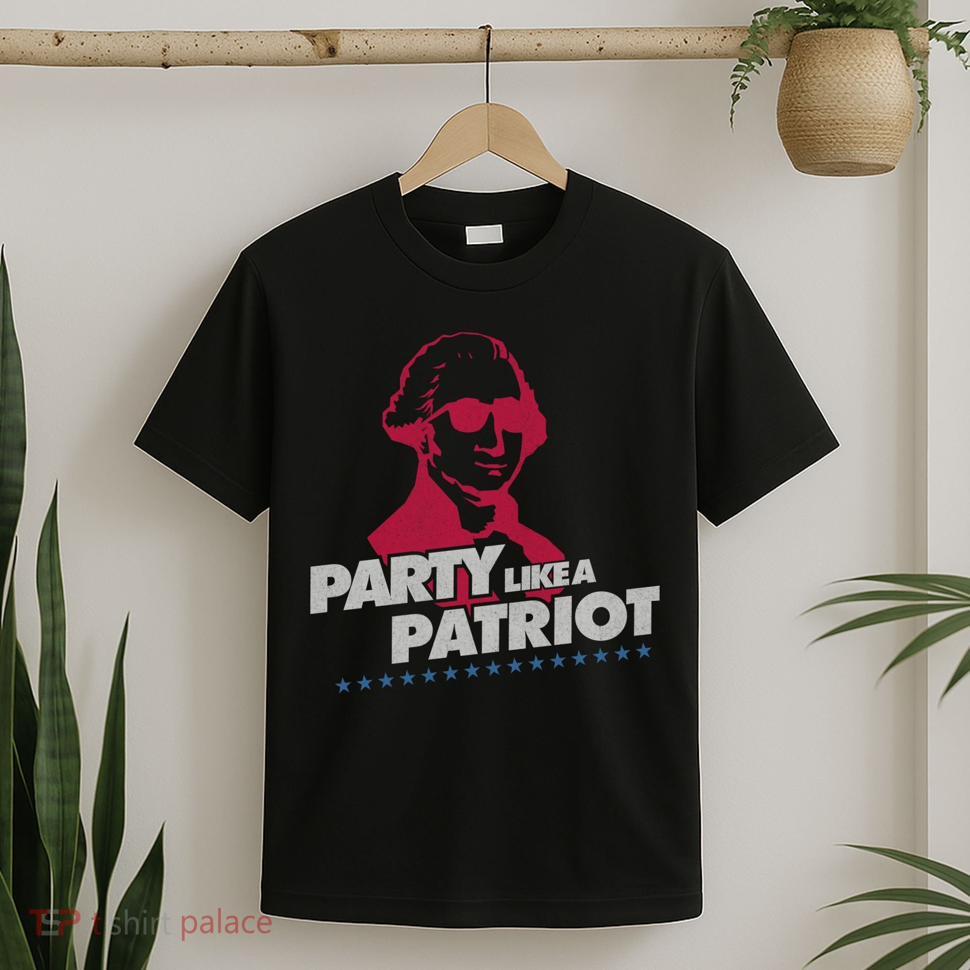 Washington Party Like a Patriot T-Shirt