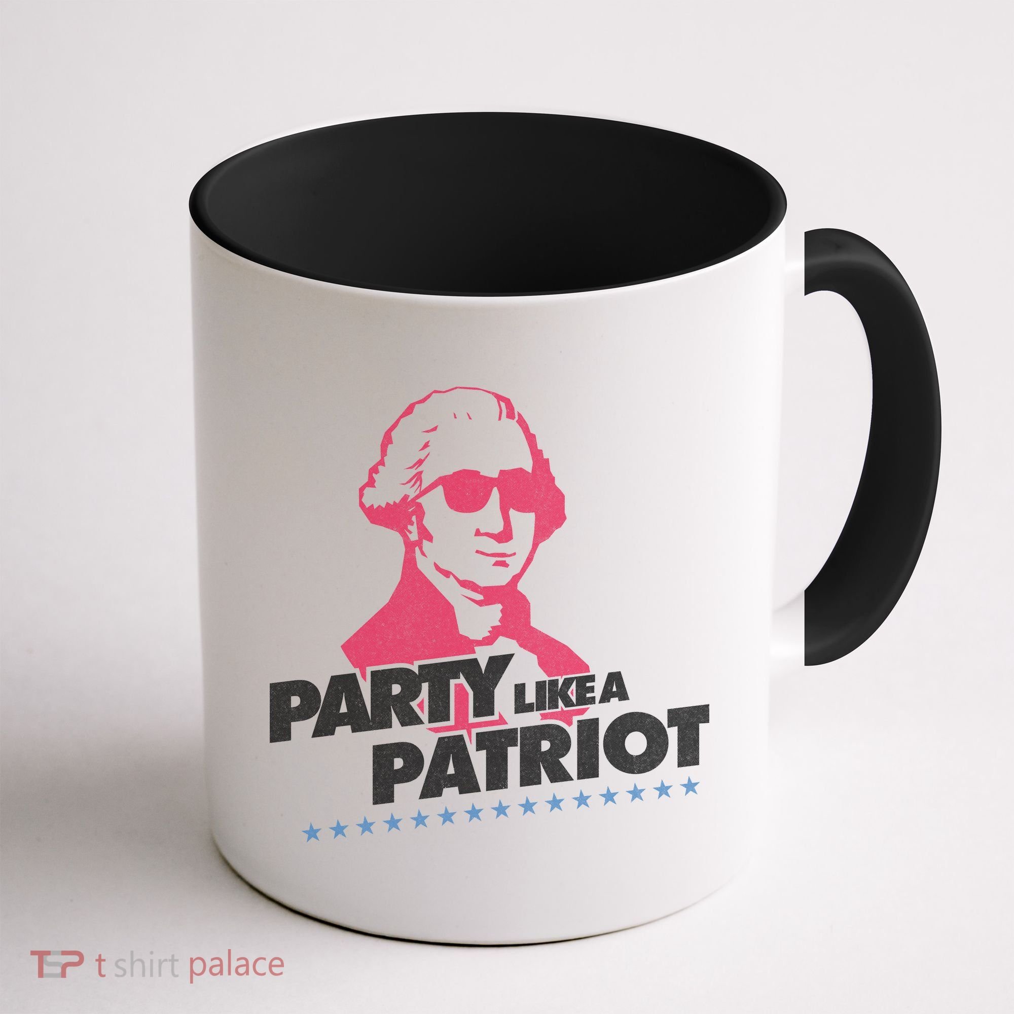 Washington Party Like a Patriot Coffee Mug