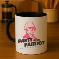 Washington Party Like a Patriot Coffee Mug thumb 4