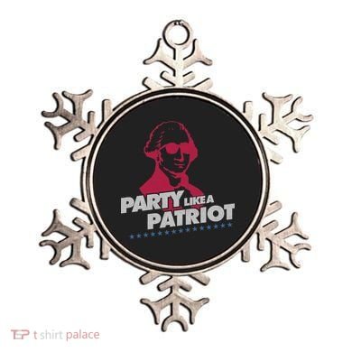 Washington Party Like a Patriot Ornament