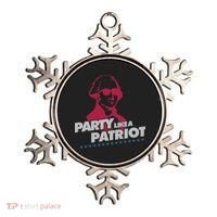 Washington Party Like a Patriot Ornament thumb 0