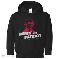 Washington Party Like a Patriot Toddler Hoodie thumb 0