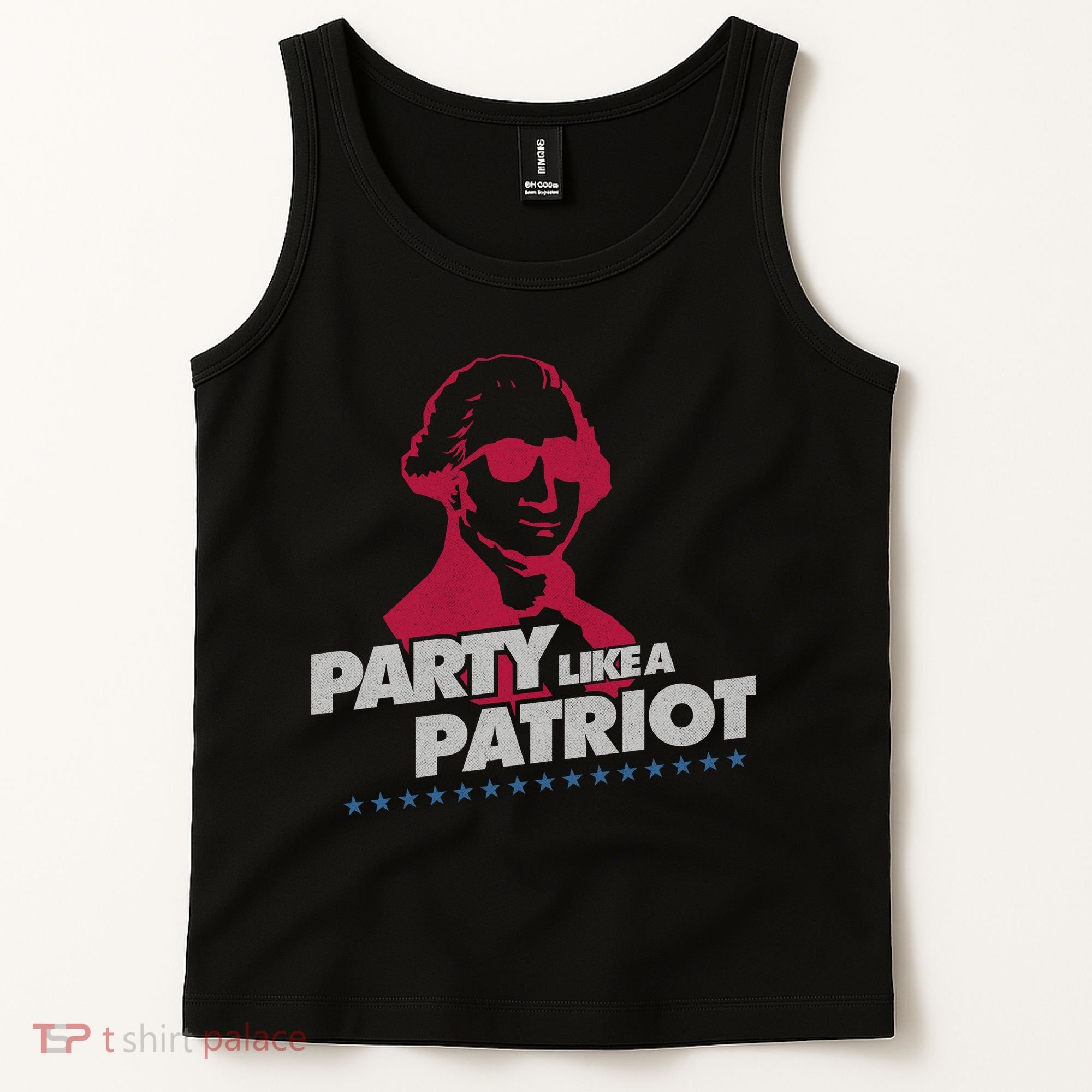 Washington Party Like a Patriot Tank Top