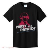 Washington Party Like a Patriot Kids T-Shirt thumb 0