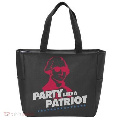Washington Party Like a Patriot Tote Bag