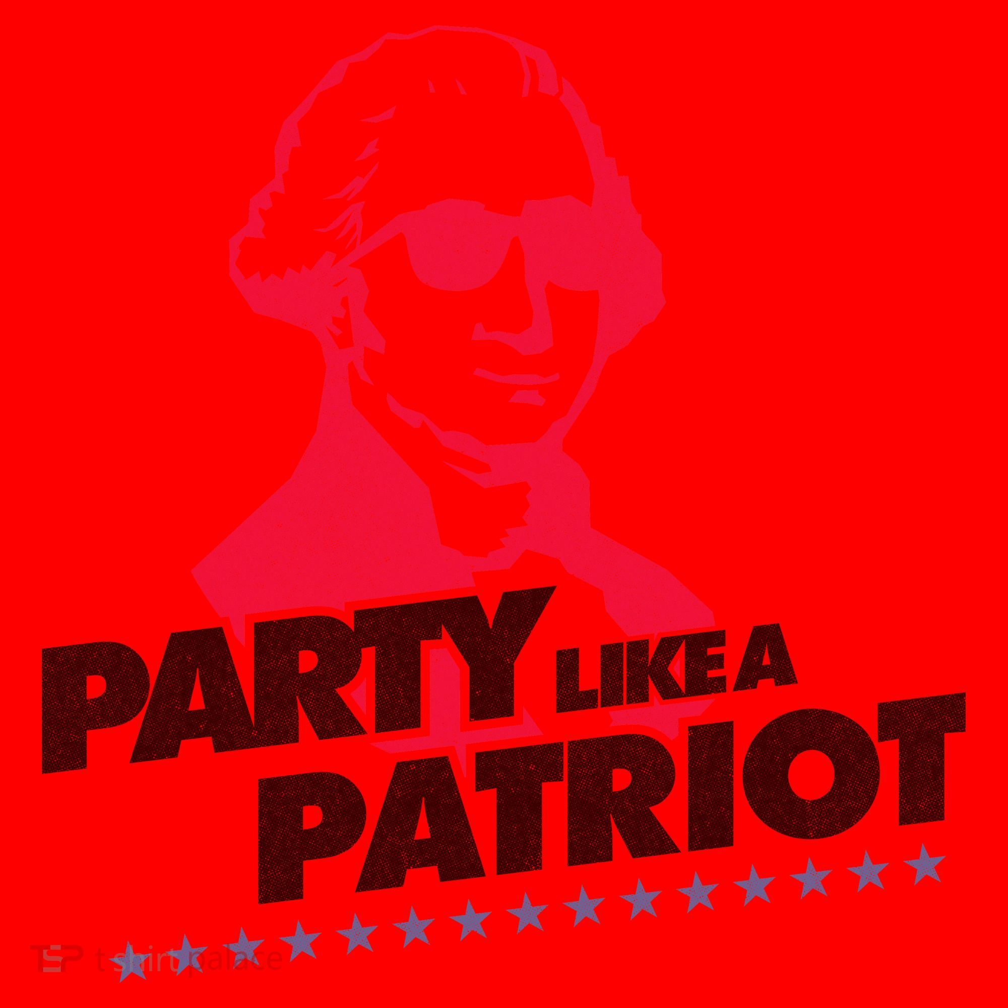 Washington Party Like a Patriot Santa Hat