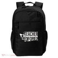 Washington Teacher Red For Ed Education Backpack thumb 0