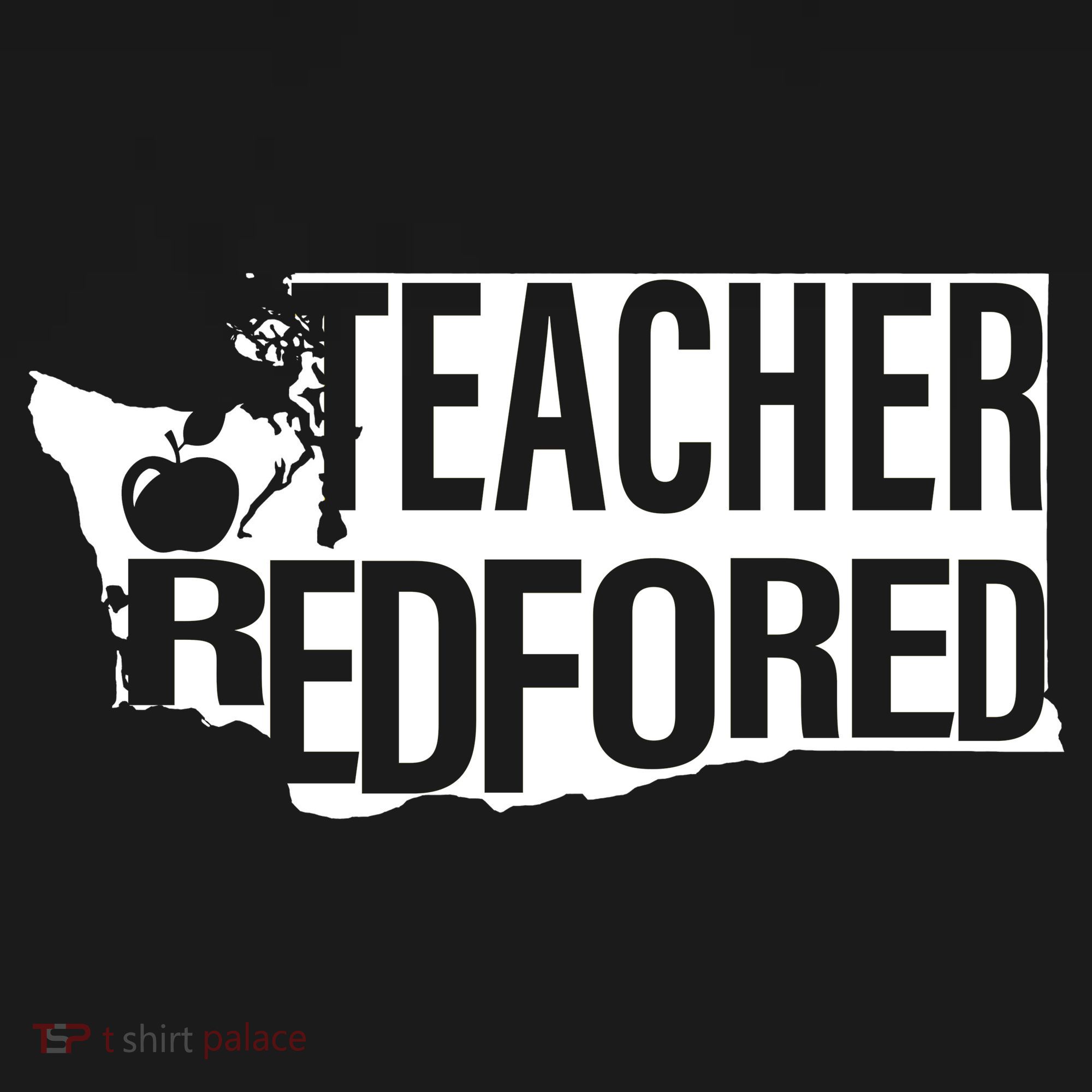 Washington Teacher Red For Ed Education Backpack