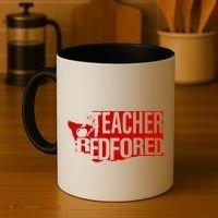 Washington Teacher Red For Ed Education Coffee Mug thumb 4