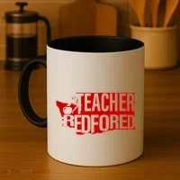 Washington Teacher Red For Ed Education Coffee Mug thumb 4