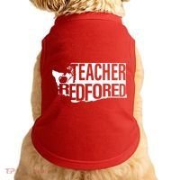 Washington Teacher Red For Ed Education Doggie Tank thumb 0