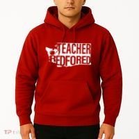 Washington Teacher Red For Ed Education Hoodie thumb 2