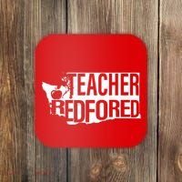 Washington Teacher Red For Ed Education Coaster thumb 0