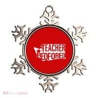 Washington Teacher Red For Ed Education Ornament thumb 0