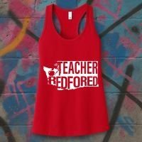 Washington Teacher Red For Ed Education Women's Tank Top thumb 3