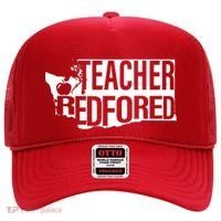 Washington Teacher Red For Ed Education Hat thumb 0