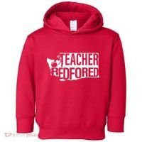 Washington Teacher Red For Ed Education Toddler Hoodie thumb 0
