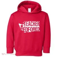 Washington Teacher Red For Ed Education Toddler Hoodie thumb 0