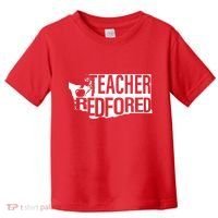 Washington Teacher Red For Ed Education Toddler T-Shirt thumb 0