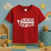 Washington Teacher Red For Ed Education Toddler T-Shirt thumb 3