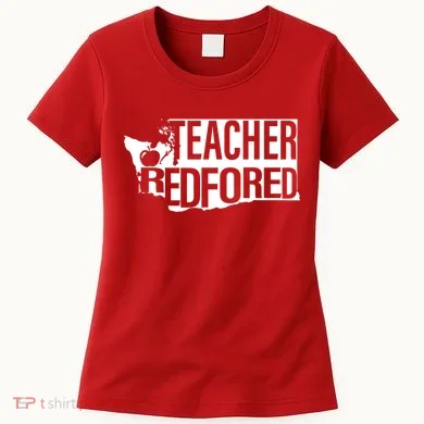 Washington Teacher Red For Ed Education Women's T-Shirt