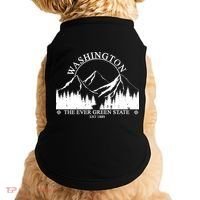 Washington The Ever Green State Doggie Tank thumb 0