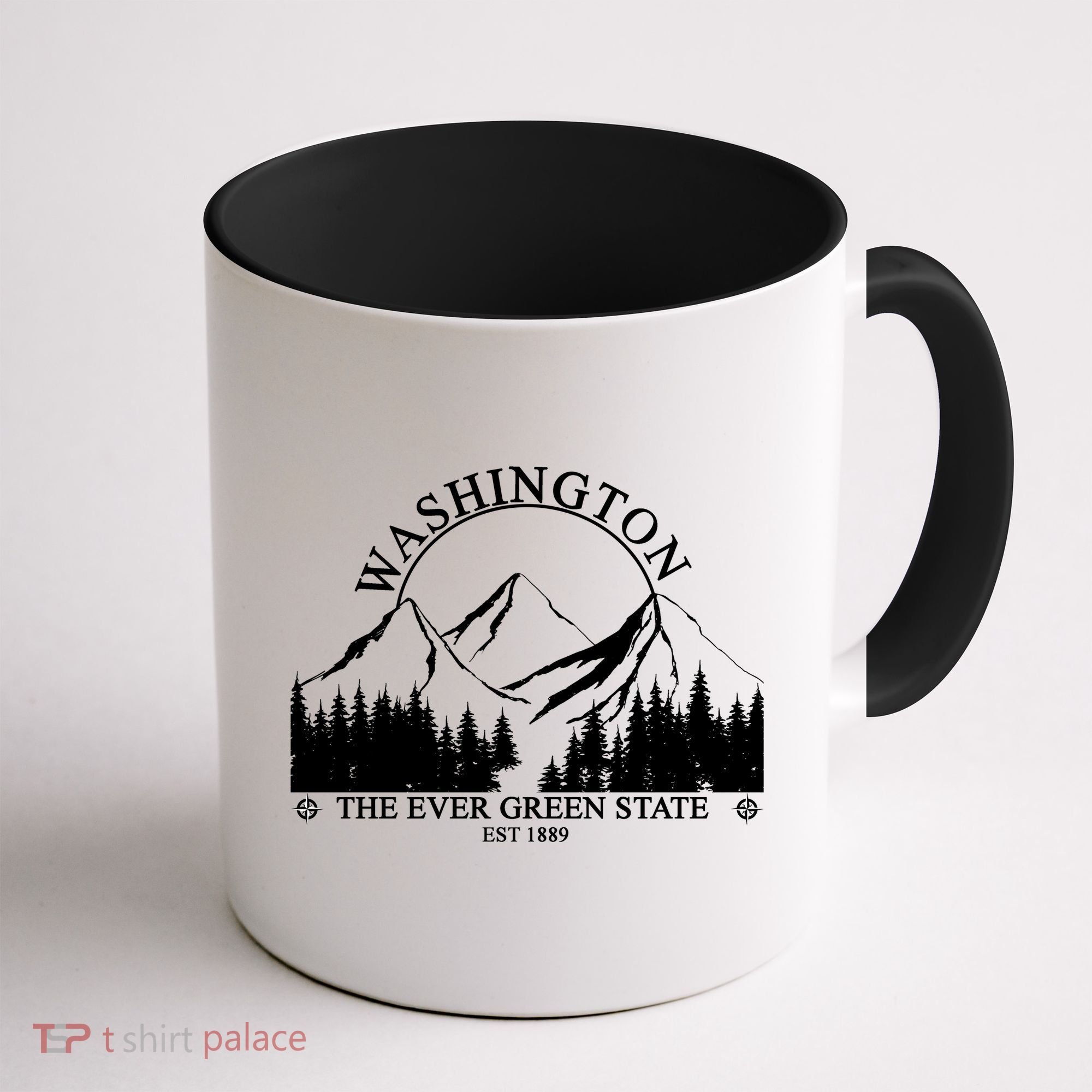 Washington The Ever Green State Coffee Mug