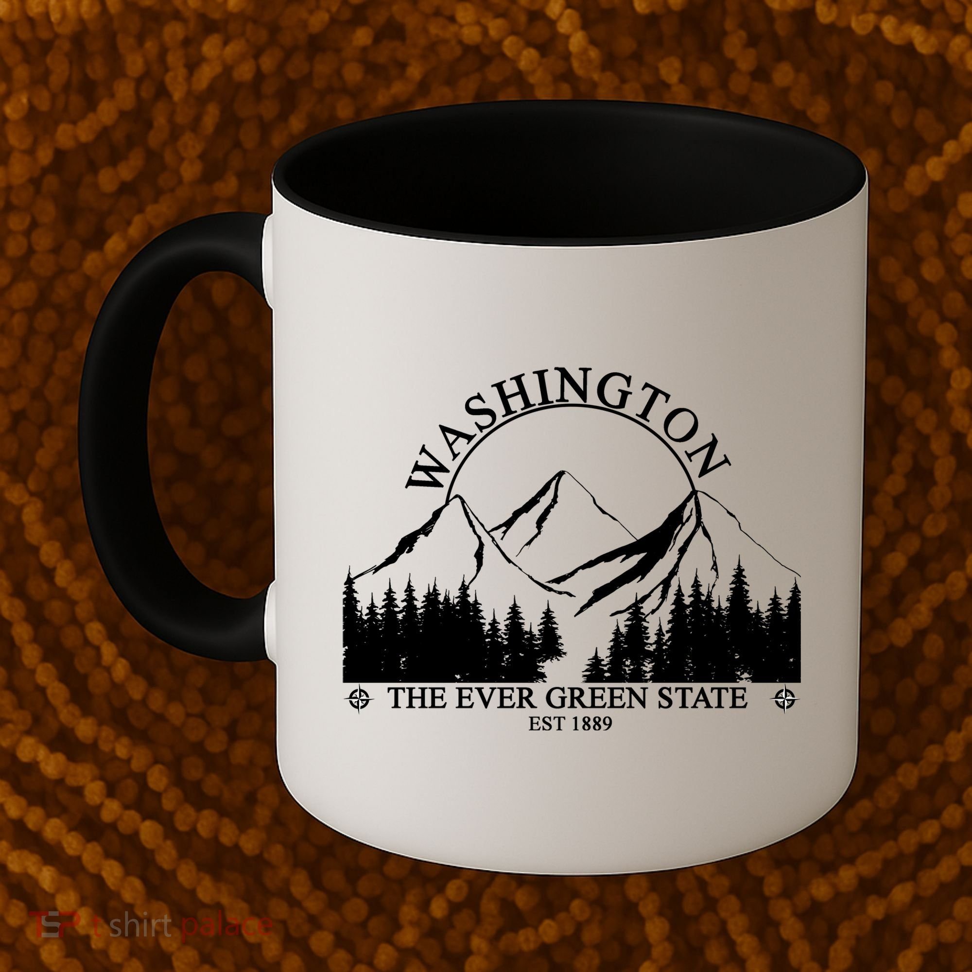Washington The Ever Green State Coffee Mug